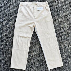 Shades of Grey by Micah Cohen Carpenter Pant - Ecru Denim | Size 38 | Style # BT